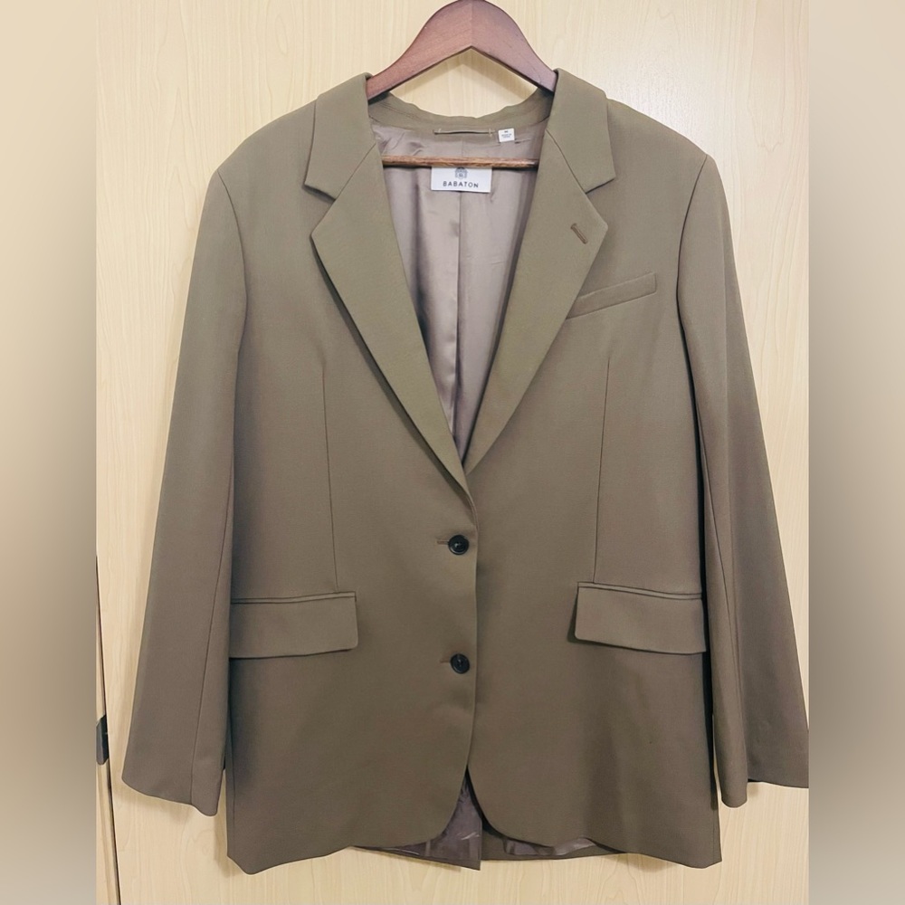 New Agency Blazer in Shiitake